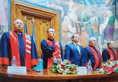 الرئيس عبد الفتاح السيسي يحصل على الدكتوراه الفخرية من جامعة بوخارست للدراسات الاقتصادية